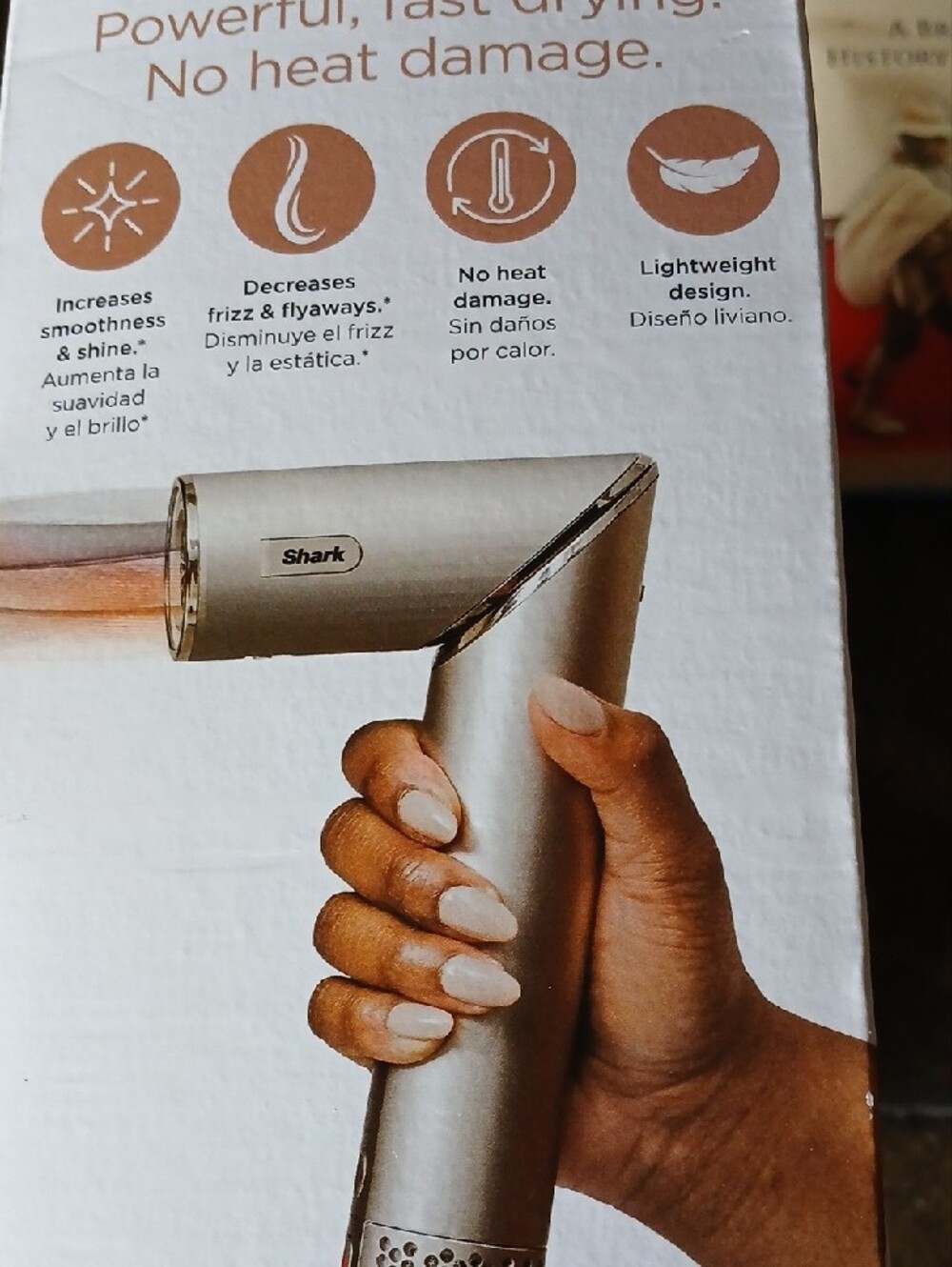 Shark FlexStyle Air Styling Hair Dryer - Champagne